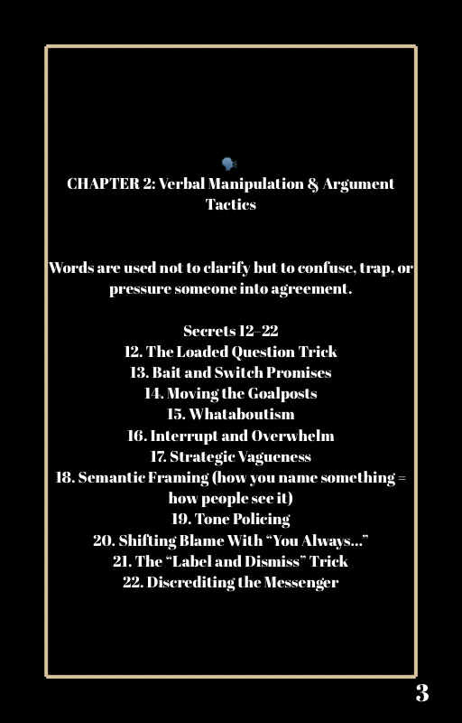 The 88 Secrets Of Manipulation
